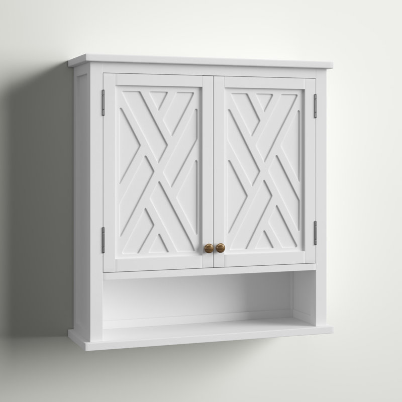 Andover mills bathroom wall cabinet